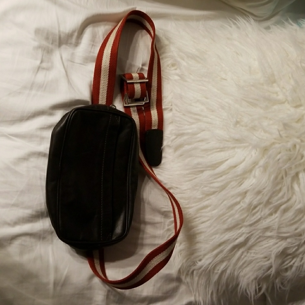 Bally waist bag authentic